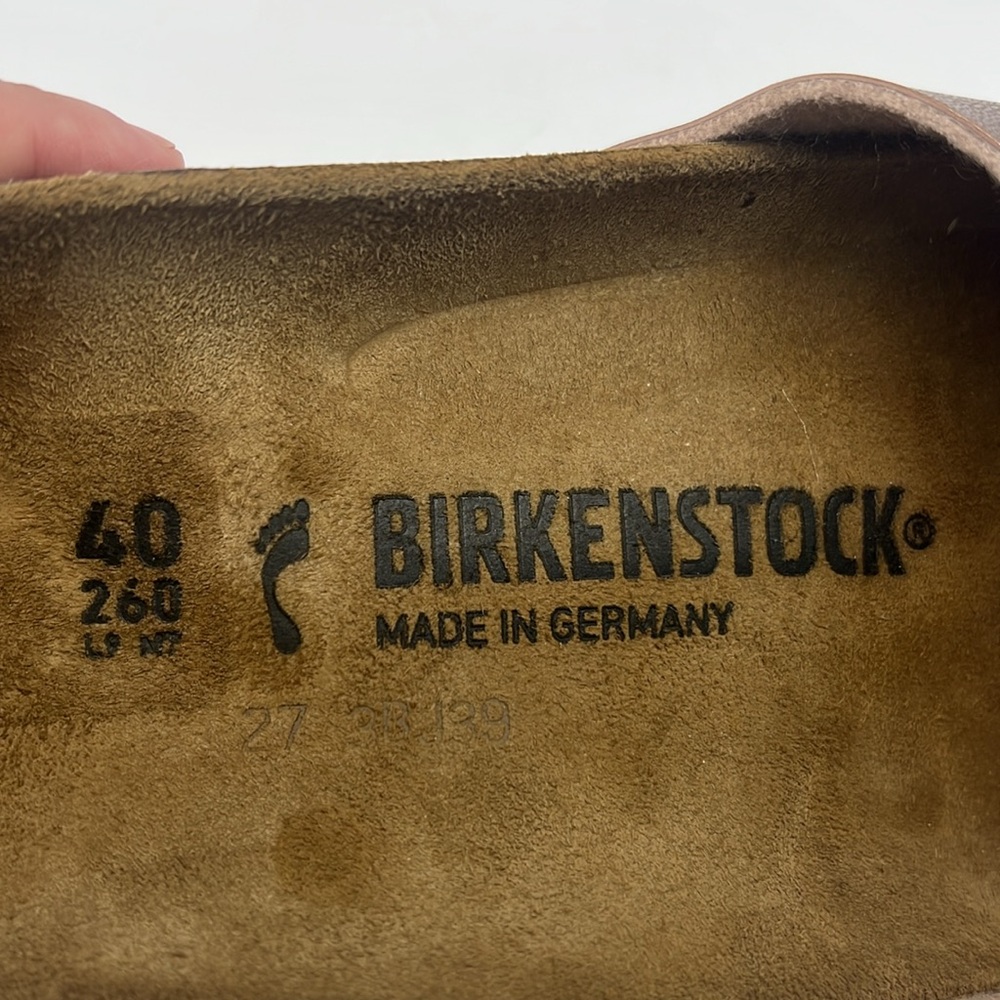 Birkenstock - Madrid Birko Flor One Adjustable Strap Slip On Copper Sandal SZ 9 - Picture 10 of 16